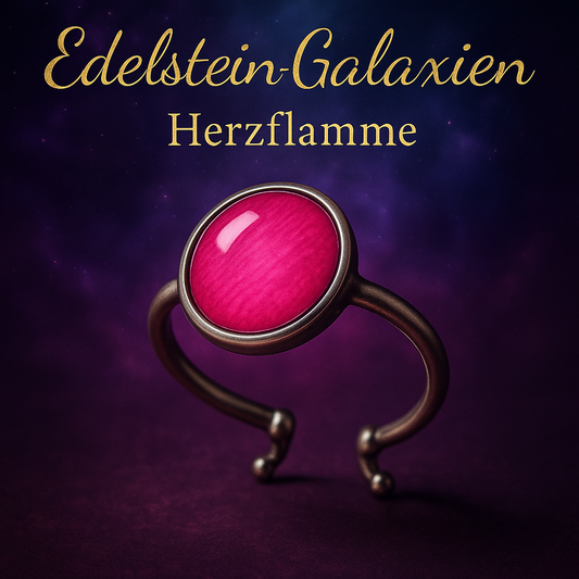 Edelstein-Galaxien – Mystische Silberringe mit der Magie der Sterne