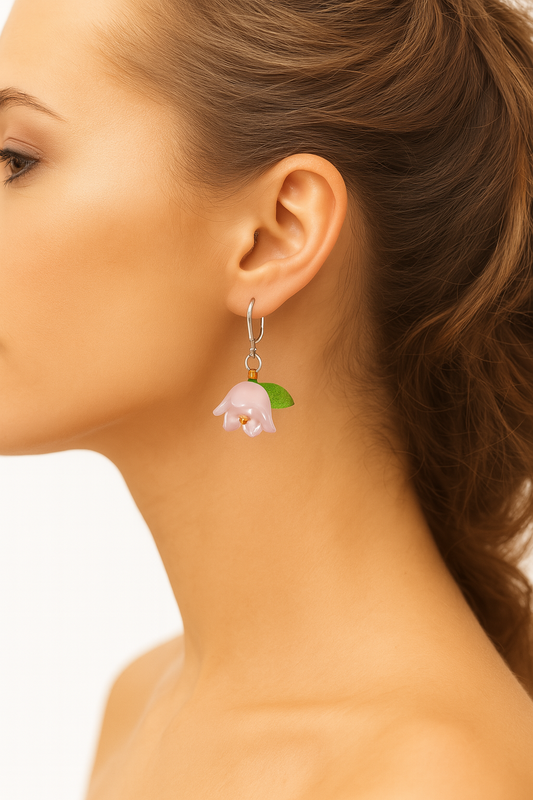 Feenlaterne Feenlicht Ohrringe flieder