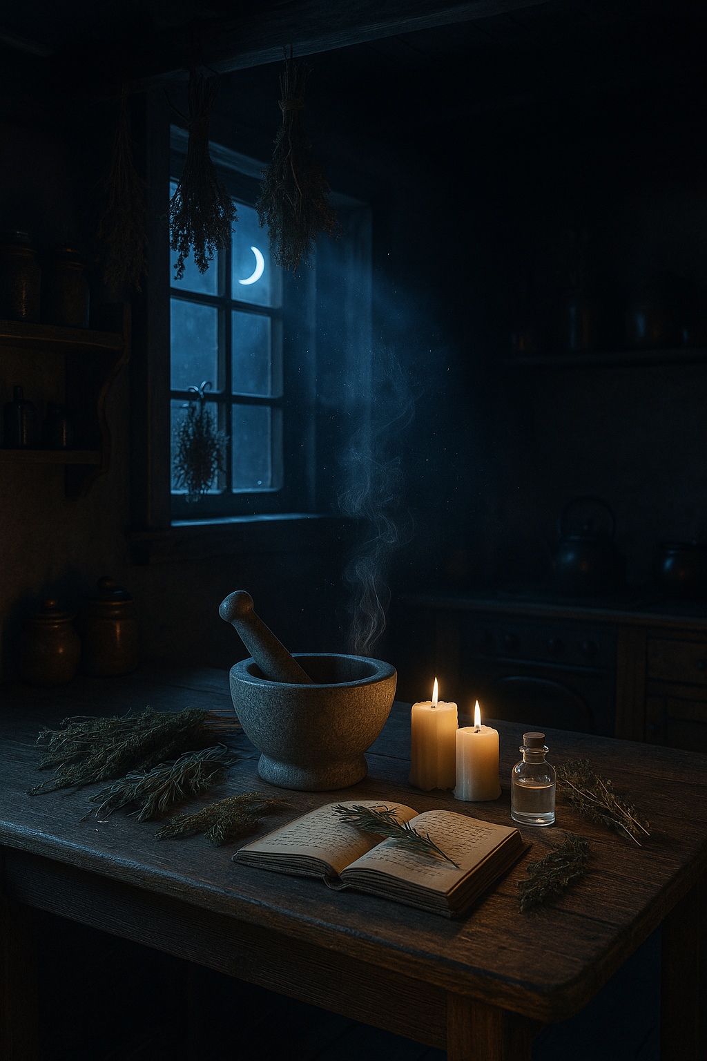 „Die Magie der Kräuter – Wicca Basics | Digitaler Selbstlernkurs zum Herunterladen | Pflanzenmagie & Rituale“