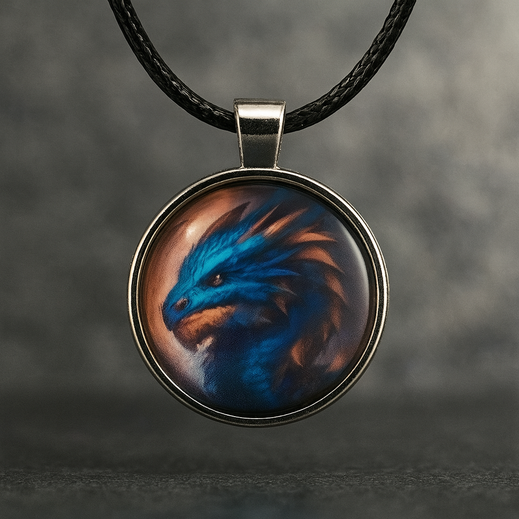 🌟 Mystische Anhänger Halsketten – Phönix, Drache, Fee, Einhorn, Katze & Feenmotiv 🌙