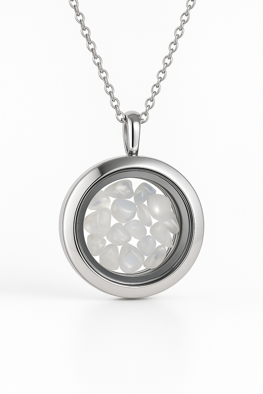 Mondstein Amulett Luna