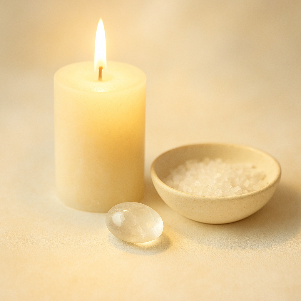 Ritual für innere Ruhe & Lichtschutz – Digitales Ritual mit Anleitung & Symbolkraft | Energetische Reinigung, Balance & Schutzritual als PDF (10 Seiten)