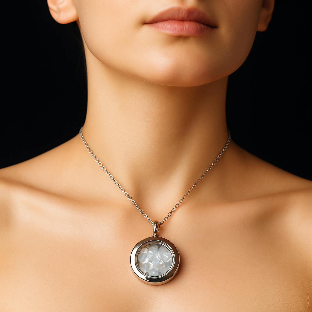 Mondstein Amulett Luna