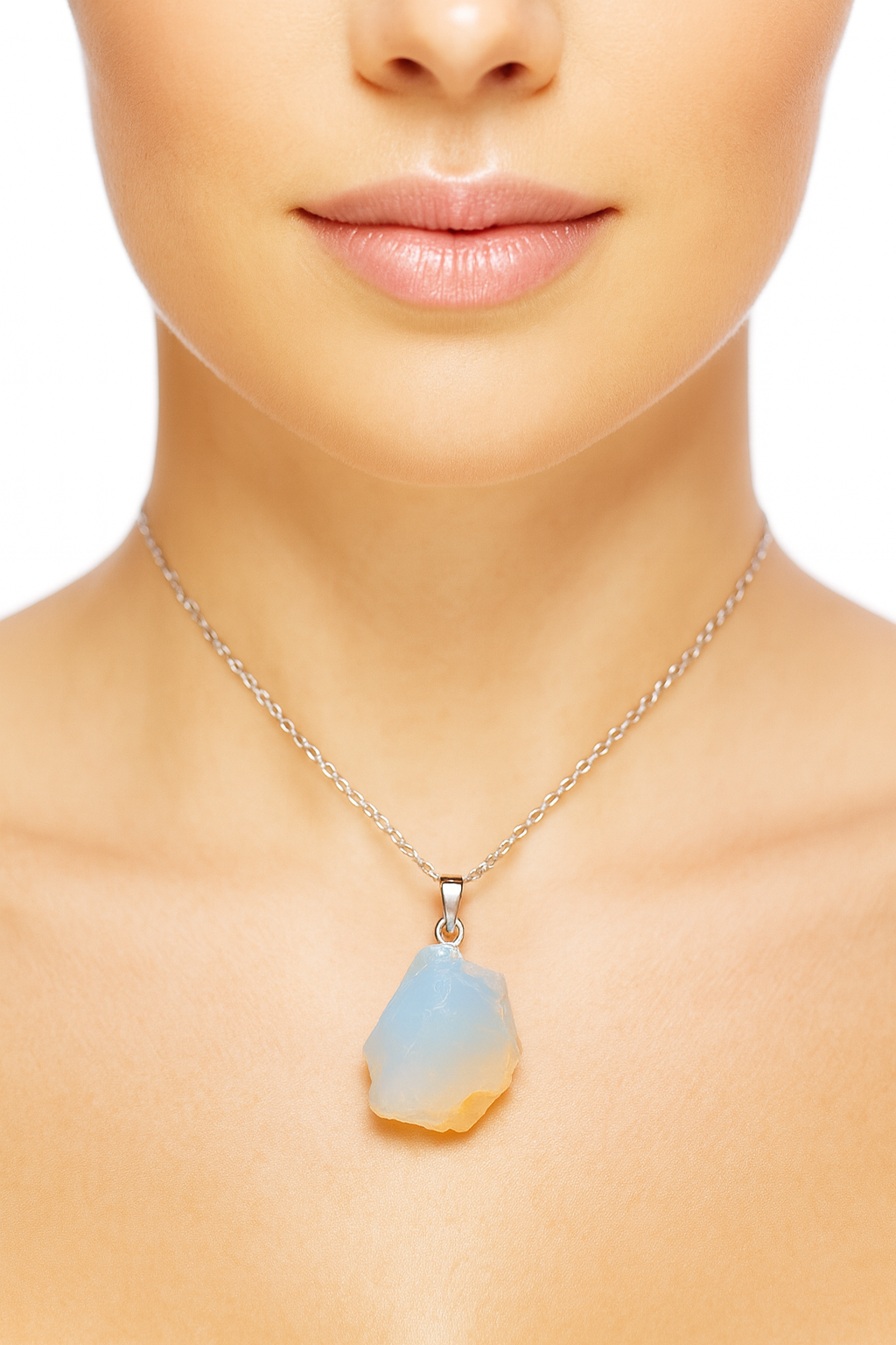 Opal Rohstein Kette