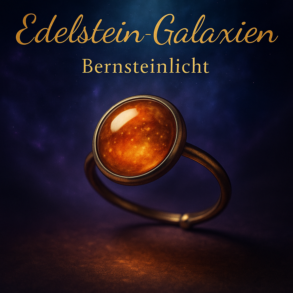 Edelstein-Galaxien – Mystische Silberringe mit der Magie der Sterne