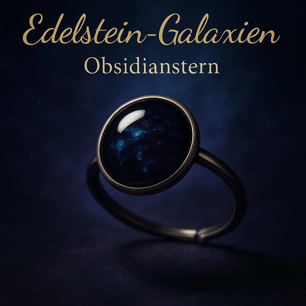 Edelstein-Galaxien – Mystische Silberringe mit der Magie der Sterne
