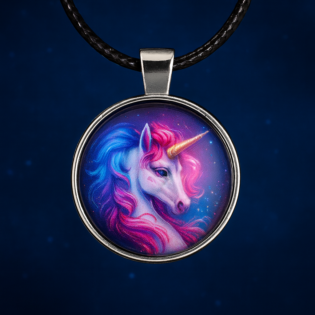 🌟 Mystische Anhänger Halsketten – Phönix, Drache, Fee, Einhorn, Katze & Feenmotiv 🌙