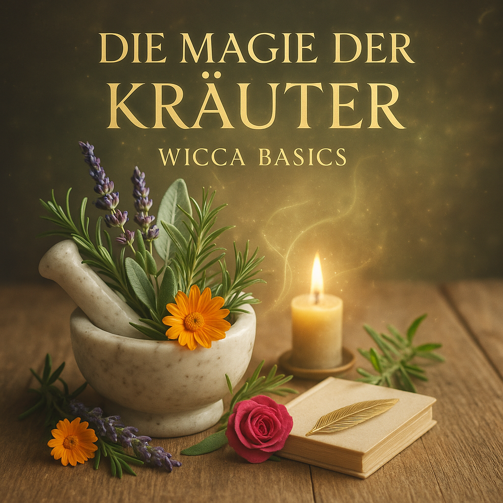 „Die Magie der Kräuter – Wicca Basics | Digitaler Selbstlernkurs zum Herunterladen | Pflanzenmagie & Rituale“