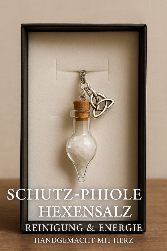 Hexensalz Phiole Reinigung