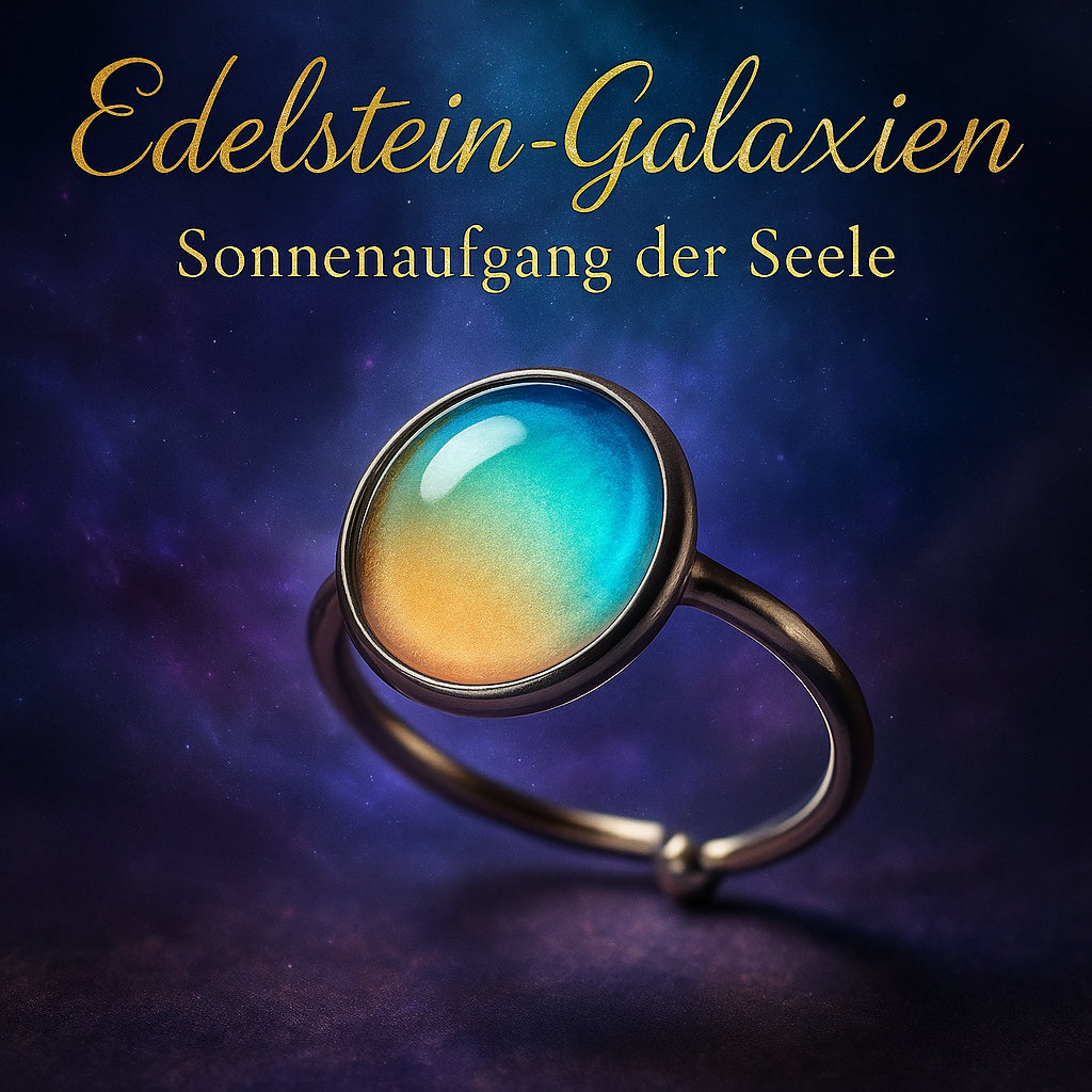 Edelstein-Galaxien – Mystische Silberringe mit der Magie der Sterne