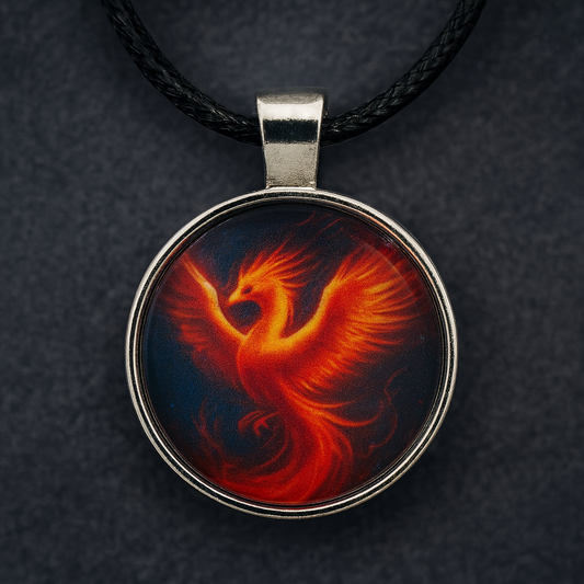 🌟 Mystische Anhänger Halsketten – Phönix, Drache, Fee, Einhorn, Katze & Feenmotiv 🌙